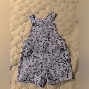 Little Me baby overalls